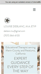 Mobile Screenshot of louisedeblanc.com